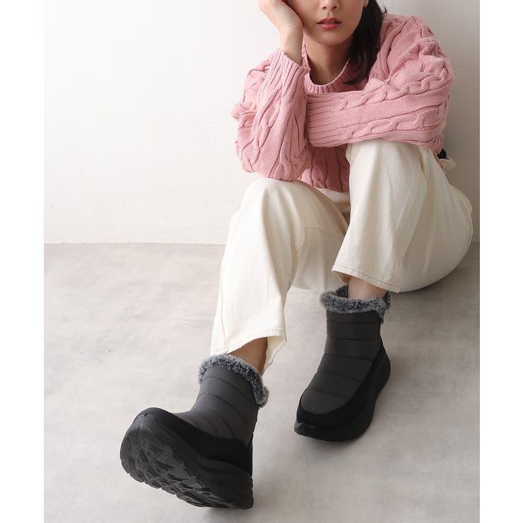 【25年秋冬新作】撥水＆防寒仕様 ボリュームファー ショート スノーブーツ | DEMETER | 詳細画像18 