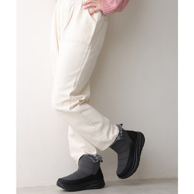 【25年秋冬新作】撥水＆防寒仕様 ボリュームファー ショート スノーブーツ | DEMETER | 詳細画像20 