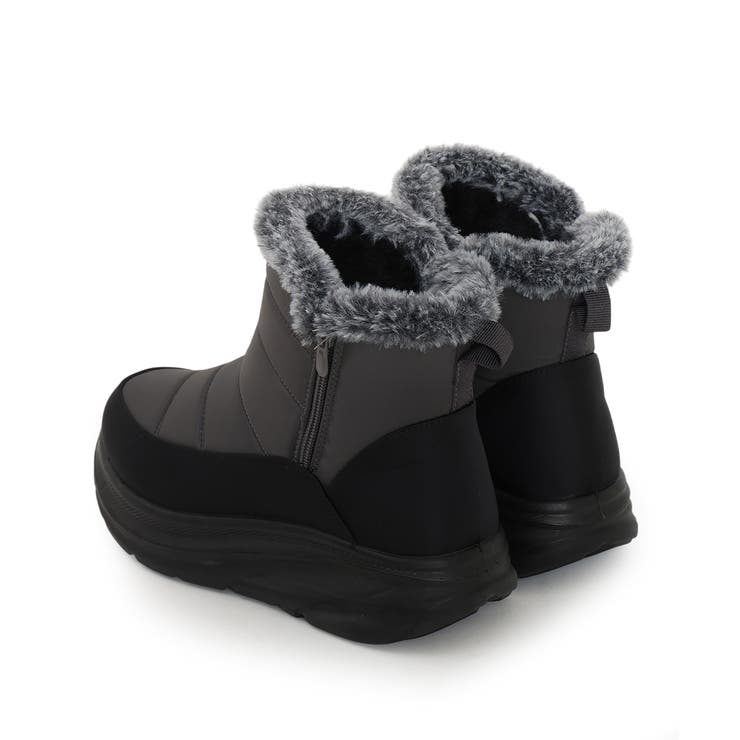 【25年秋冬新作】撥水＆防寒仕様 ボリュームファー ショート スノーブーツ | DEMETER | 詳細画像34 