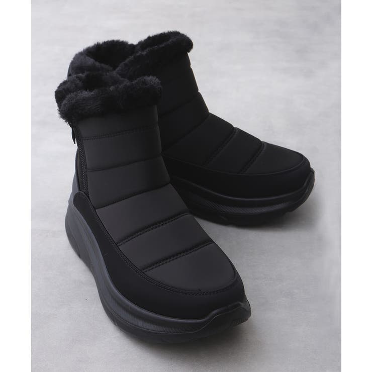 【25年秋冬新作】撥水＆防寒仕様 ボリュームファー ショート スノーブーツ | DEMETER | 詳細画像4 