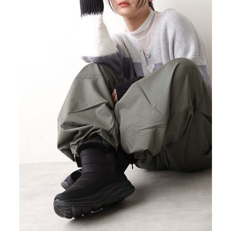 【25年秋冬新作】撥水＆防寒仕様 ボリュームファー ショート スノーブーツ | DEMETER | 詳細画像6 