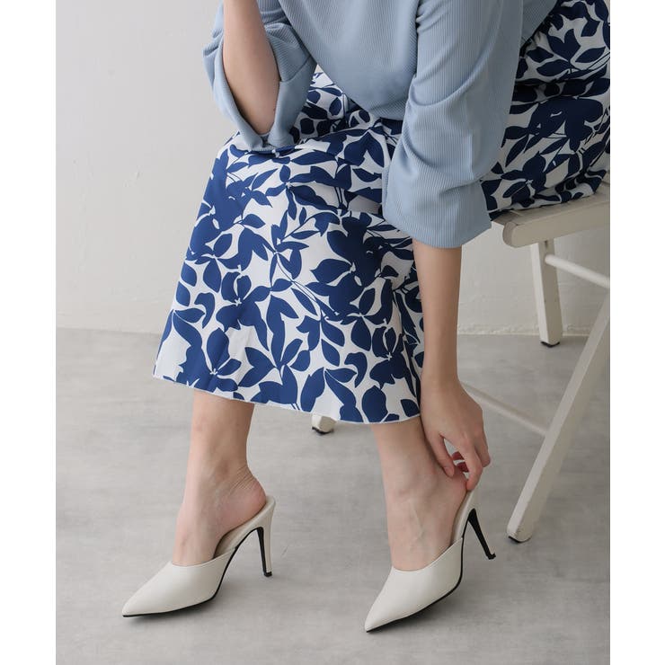 【25年春夏再販】10.0cm ポインテッドトゥ ピンヒール ミュール | DEMETER | 詳細画像12 