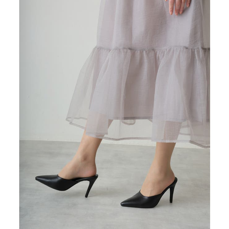 【25年春夏再販】10.0cm ポインテッドトゥ ピンヒール ミュール | DEMETER | 詳細画像37 