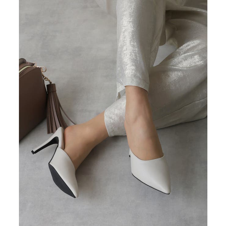 【25年春夏再販】10.0cm ポインテッドトゥ ピンヒール ミュール | DEMETER | 詳細画像46 