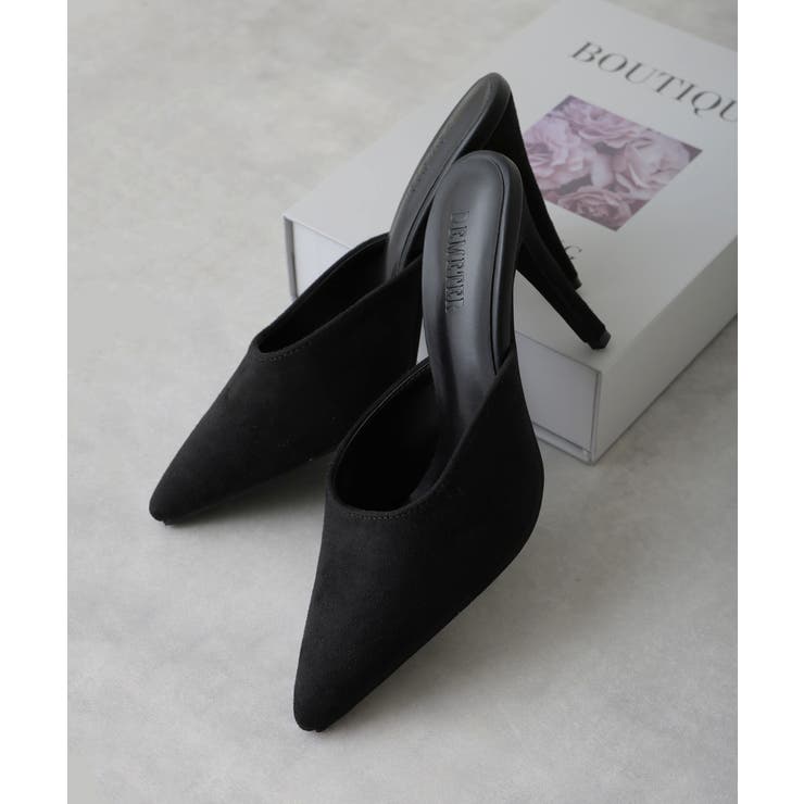 【25年春夏再販】10.0cm ポインテッドトゥ ピンヒール ミュール | DEMETER | 詳細画像59 