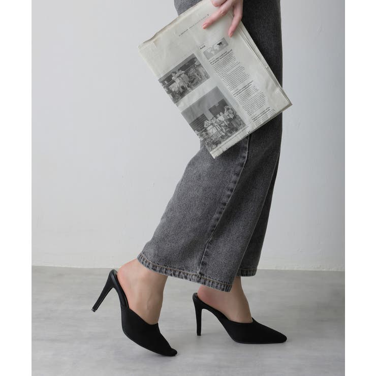 【25年春夏再販】10.0cm ポインテッドトゥ ピンヒール ミュール | DEMETER | 詳細画像71 