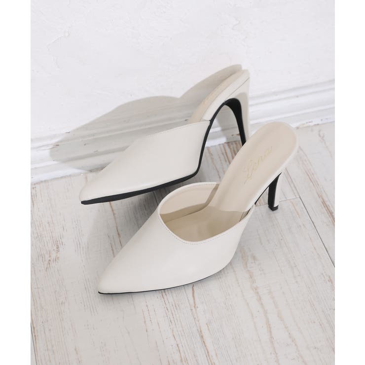 【25年春夏再販】10.0cm ポインテッドトゥ ピンヒール ミュール | DEMETER | 詳細画像78 