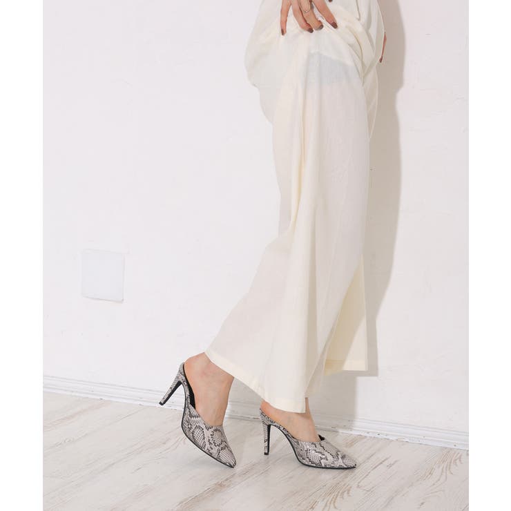 【25年春夏再販】10.0cm ポインテッドトゥ ピンヒール ミュール | DEMETER | 詳細画像87 