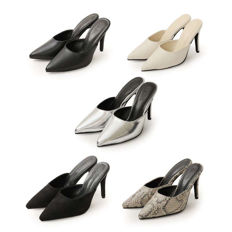 【25年春夏再販】10.0cm ポインテッドトゥ ピンヒール ミュール | DEMETER | 詳細画像97 