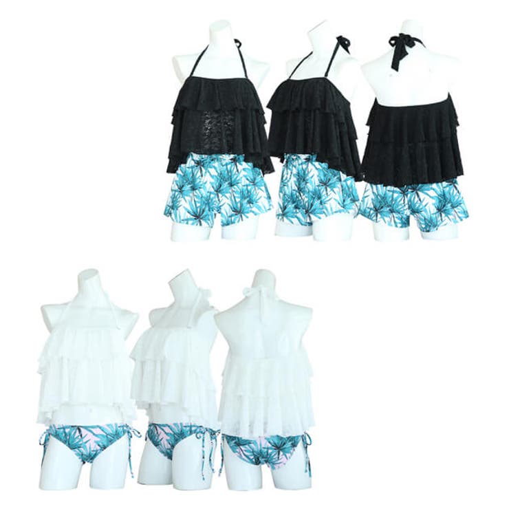 カバーアップ ショートパンツ付 キャミソール | レースレディース  | 詳細画像3 