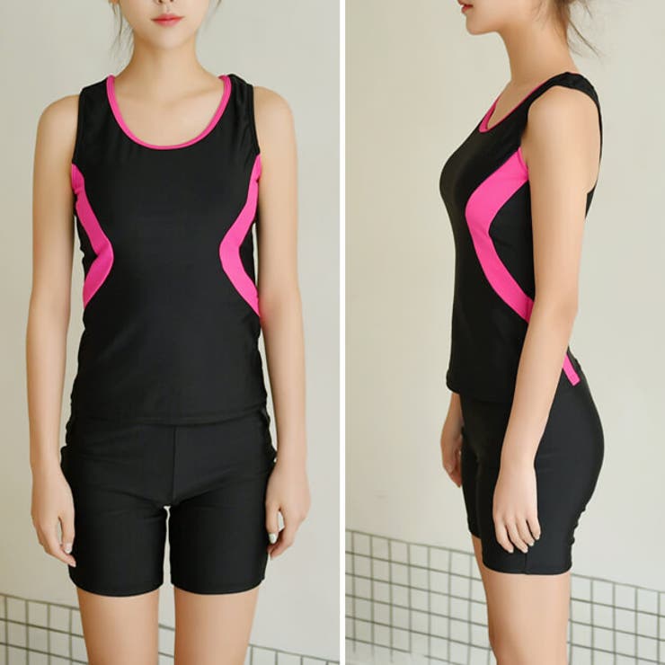 半袖 フィットネス 水着上下2点セット | レースレディース  | 詳細画像18 