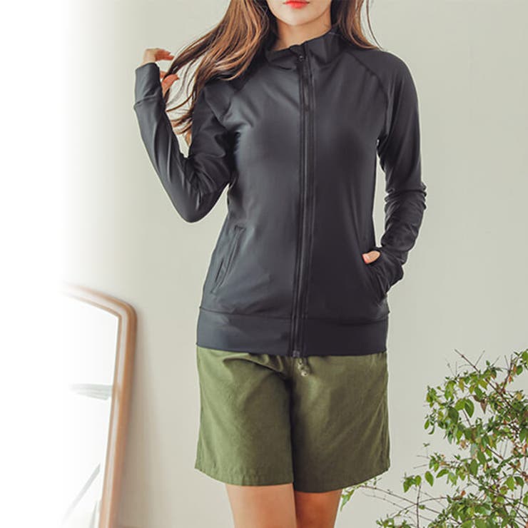 タンキニセパレート 長袖ラッシュガード ショートパンツ付き | レースレディース  | 詳細画像14 