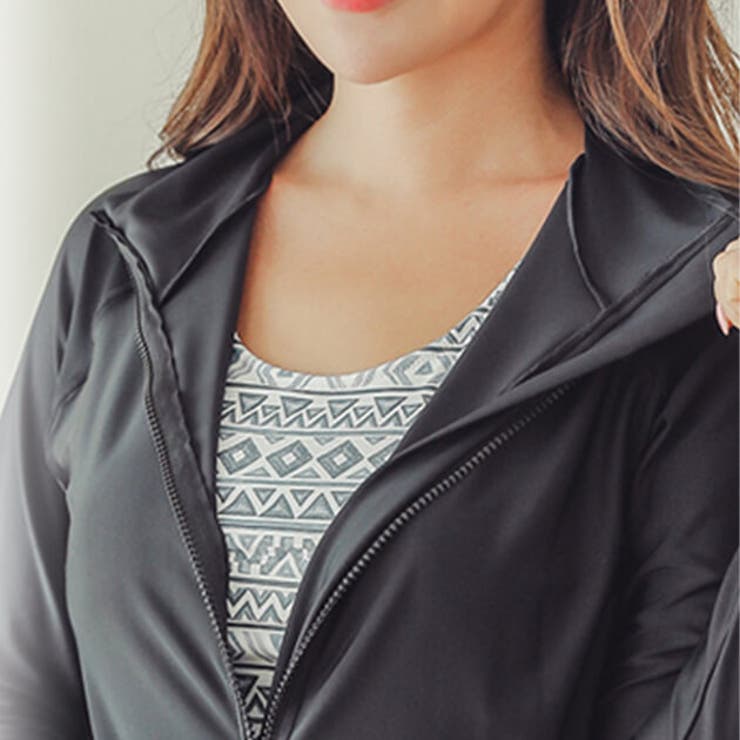 タンキニセパレート 長袖ラッシュガード ショートパンツ付き | レースレディース  | 詳細画像17 