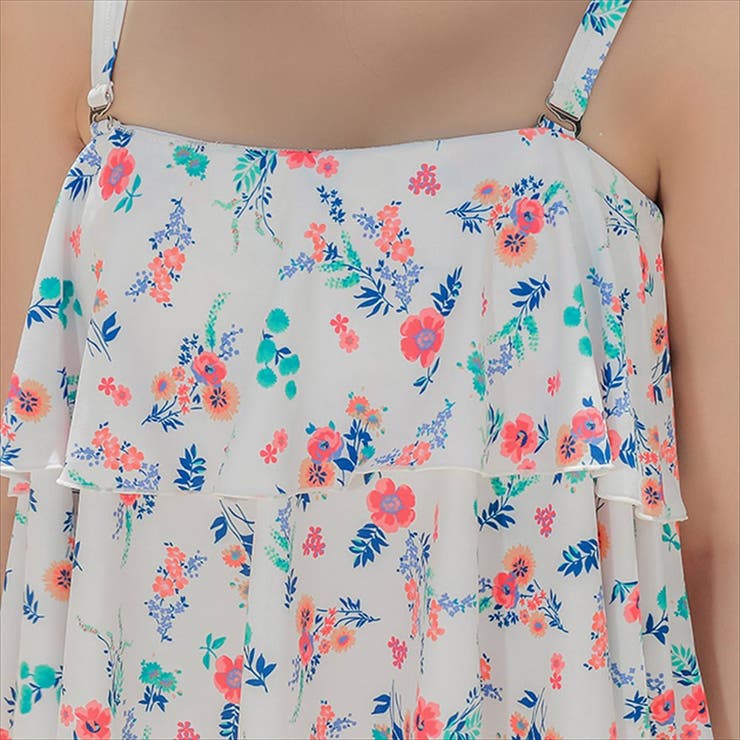 フリルキャミソールビキニ タンキニ 水着2点セット | レースレディース  | 詳細画像17 