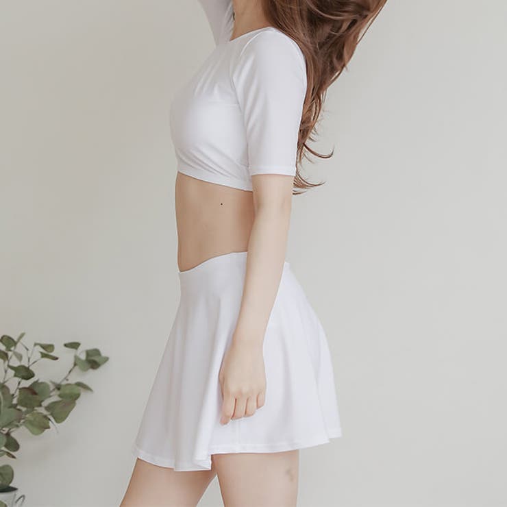 五分袖 バッククロスデザイン セパレート | レースレディース  | 詳細画像12 