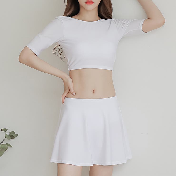 五分袖 バッククロスデザイン セパレート | レースレディース  | 詳細画像14 