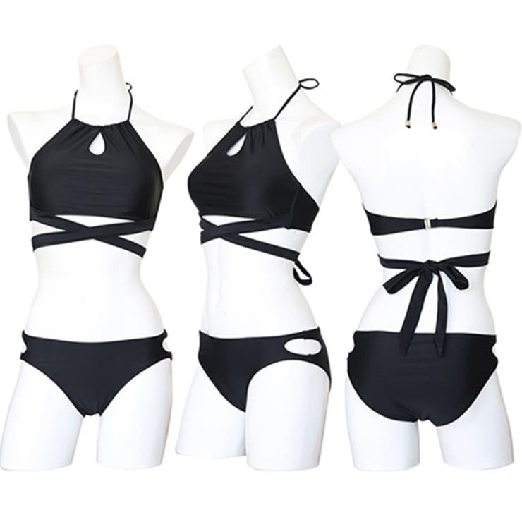 ホルターネック バックリボン ビキニ | レースレディース  | 詳細画像5 