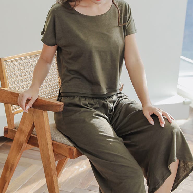 体型カバー ロングズボン ボーダータンキニ | レースレディース  | 詳細画像4 