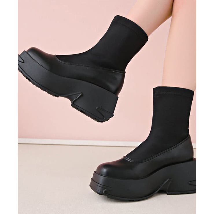 ソリッドカラー 厚底 ウエッジ | レースレディース  | 詳細画像3 