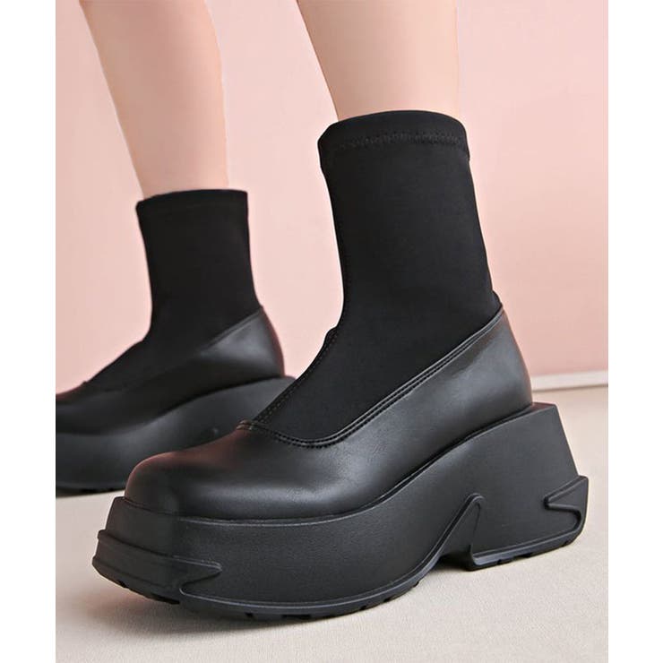 ソリッドカラー 厚底 ウエッジ | レースレディース  | 詳細画像5 