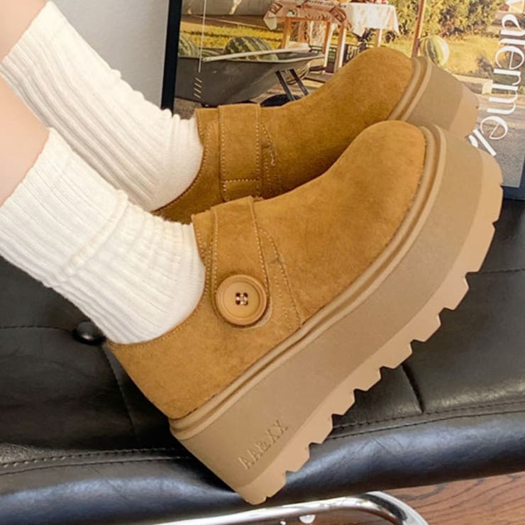 スエードタッチ ボア ベルト付き | レースレディース  | 詳細画像1 