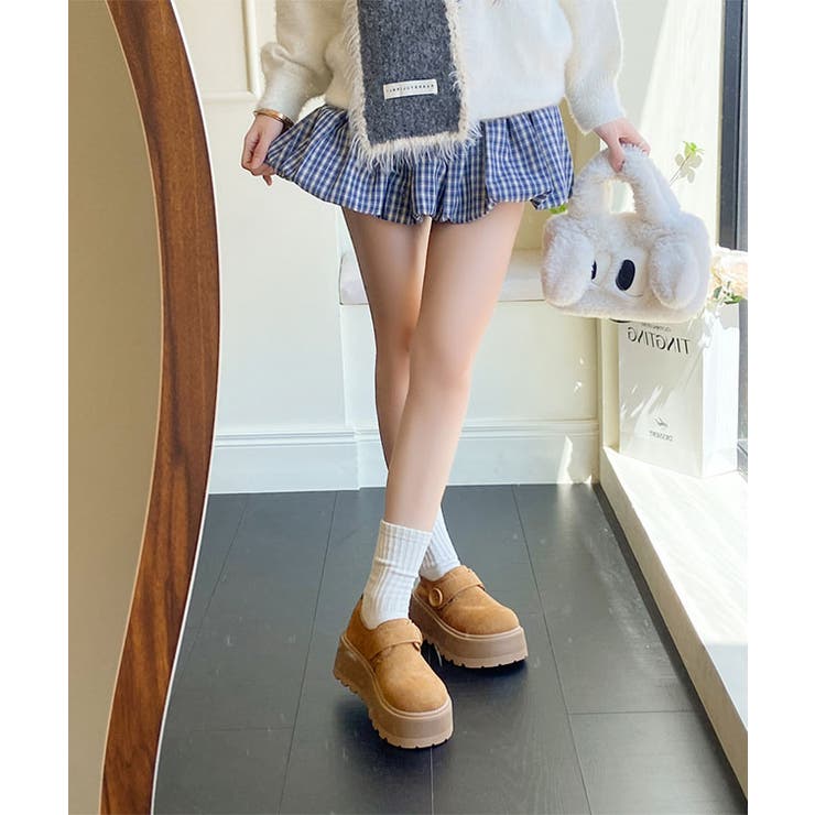 スエードタッチ ボア ベルト付き | レースレディース  | 詳細画像4 