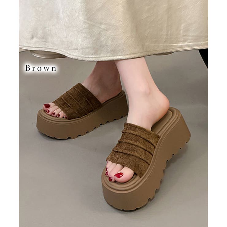レイヤード ワイドベルト 厚底 | レースレディース  | 詳細画像3 