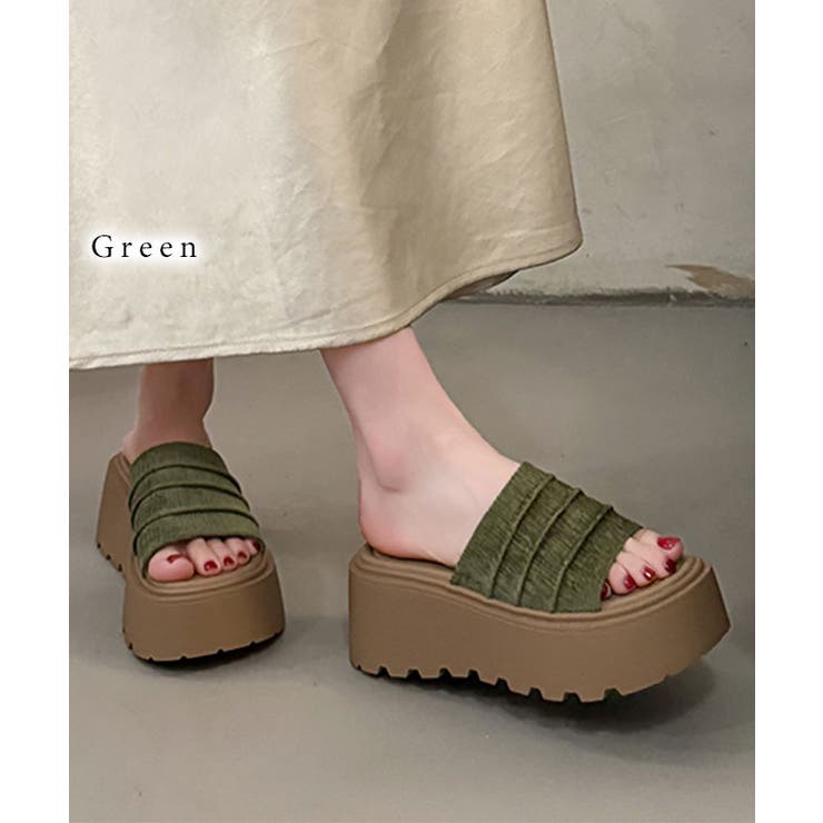 レイヤード ワイドベルト 厚底 | レースレディース  | 詳細画像7 