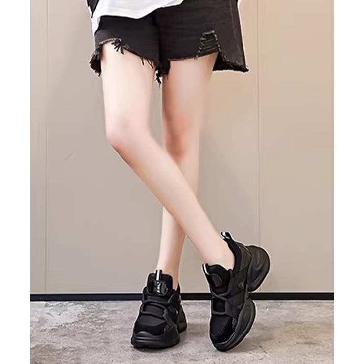 サイドベルト レースアップ 厚底 | レースレディース  | 詳細画像5 
