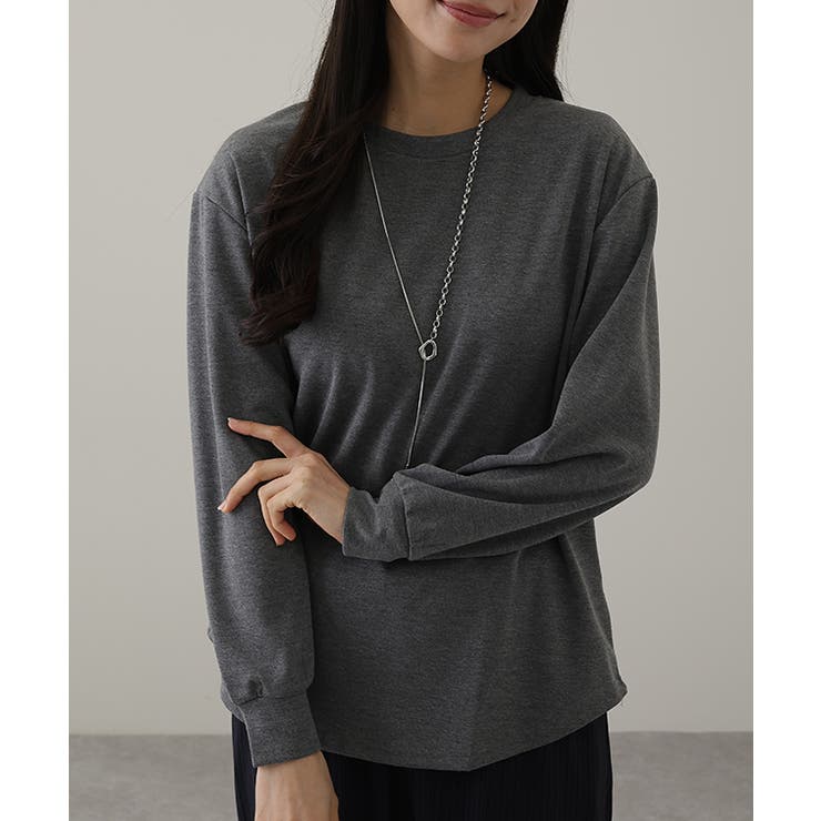 クルーネック オーバーサイズ ベーシック | レースレディース  | 詳細画像13 