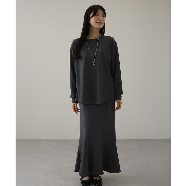 クルーネック オーバーサイズ ベーシック | レースレディース  | 詳細画像4 