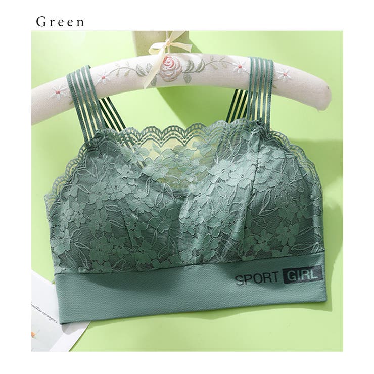 フラワー レース ストライプ紐 | レースレディース  | 詳細画像10 