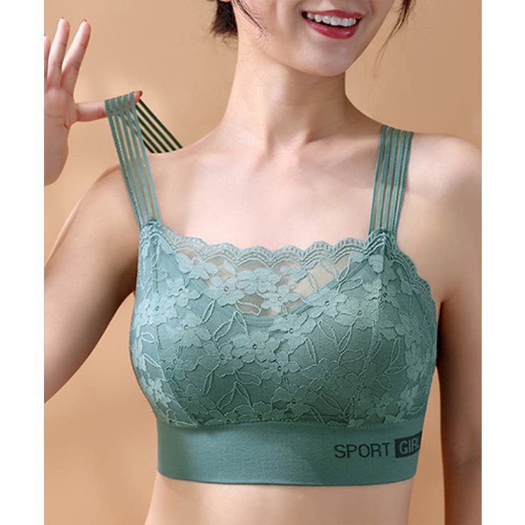 フラワー レース ストライプ紐 | レースレディース  | 詳細画像13 