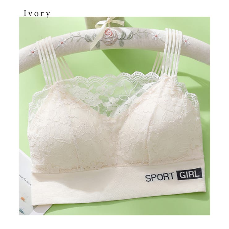 フラワー レース ストライプ紐 | レースレディース  | 詳細画像8 