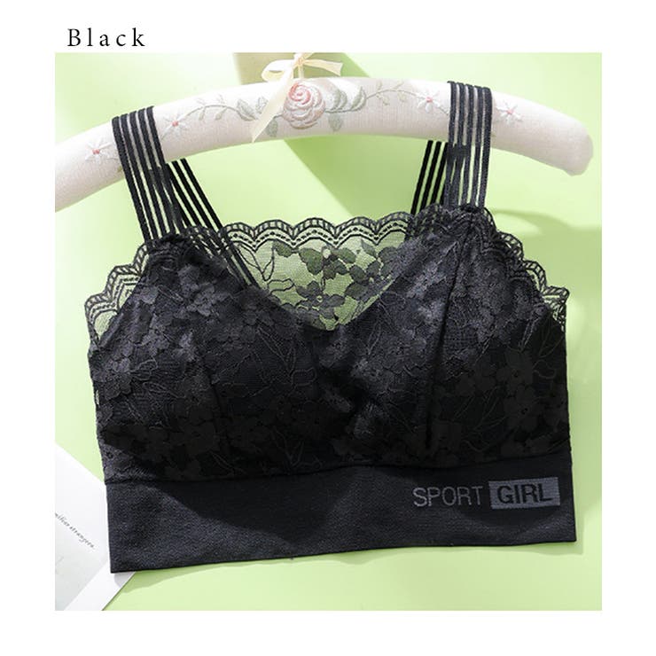 フラワー レース ストライプ紐 | レースレディース  | 詳細画像9 