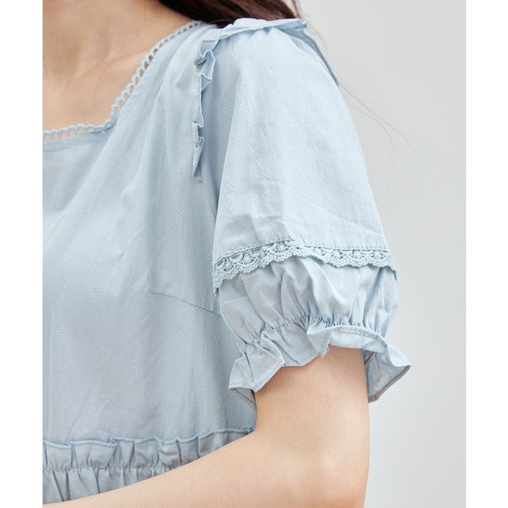 バックリボン フリル ギャザー | レースレディース  | 詳細画像11 