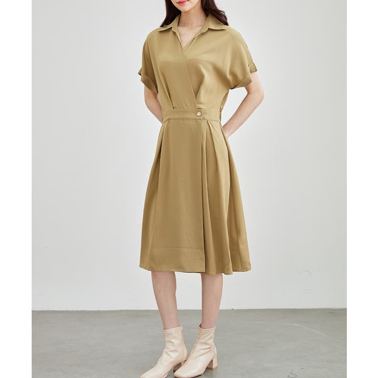 カシュクール 襟付き スキッパーネック | レースレディース  | 詳細画像11 