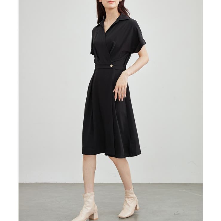 カシュクール 襟付き スキッパーネック | レースレディース  | 詳細画像6 