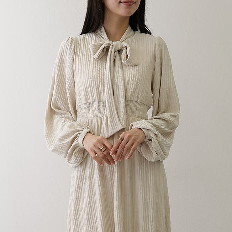 テクスチャー ボウタイ リボン | レースレディース  | 詳細画像1 