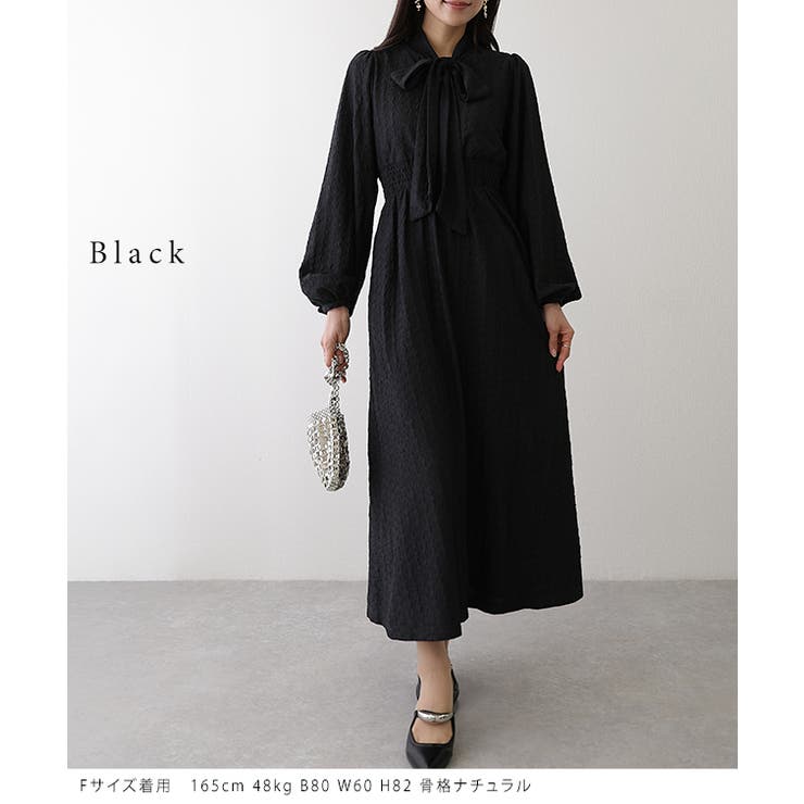 テクスチャー ボウタイ リボン | レースレディース  | 詳細画像3 