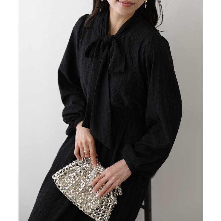 テクスチャー ボウタイ リボン | レースレディース  | 詳細画像8 