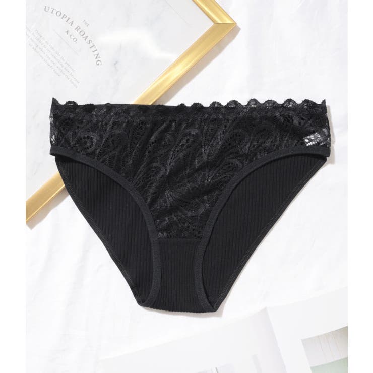 ソリッドカラー ボタニカル レース | レースレディース  | 詳細画像8 