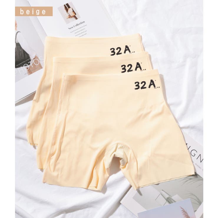 【3枚セット】ソリッドカラー ハイウエスト お腹 | レースレディース  | 詳細画像10 