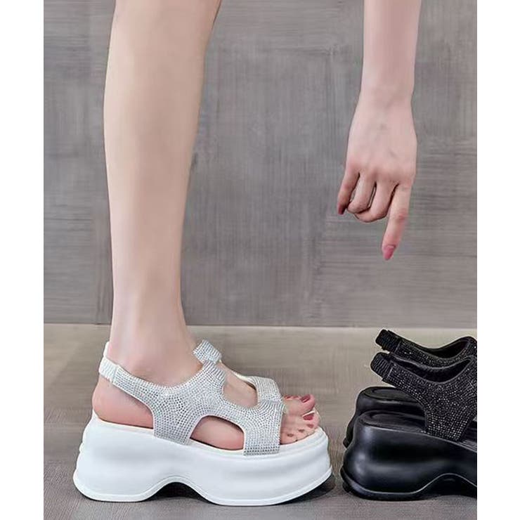 ラインストーン ボリューム 厚底 | レースレディース  | 詳細画像10 