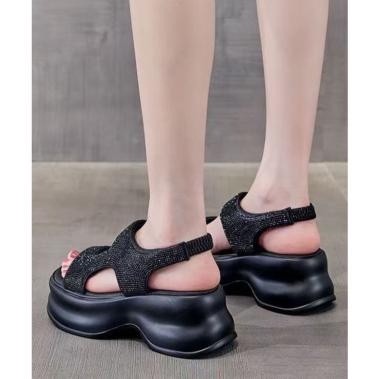 ラインストーン ボリューム 厚底 | レースレディース  | 詳細画像5 