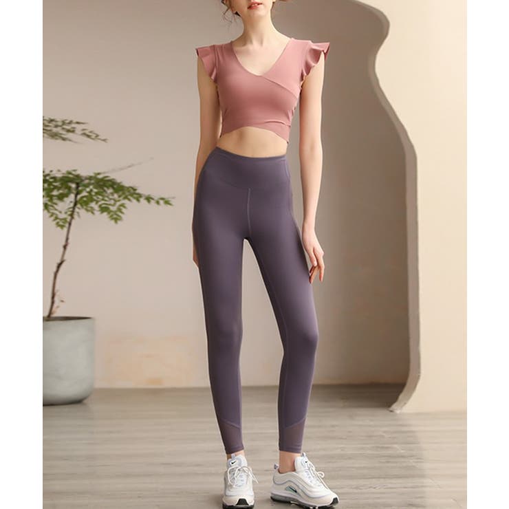 Vネック ラップ風 フリルスリーブ | レースレディース  | 詳細画像14 