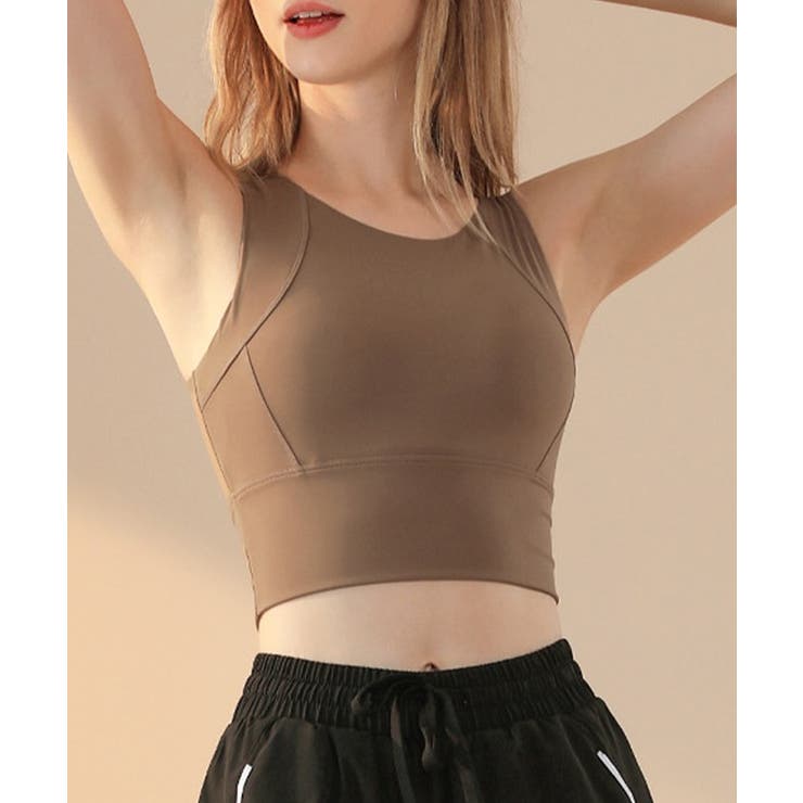 ソリッドカラー ラウンドネック カップ付き | レースレディース  | 詳細画像17 