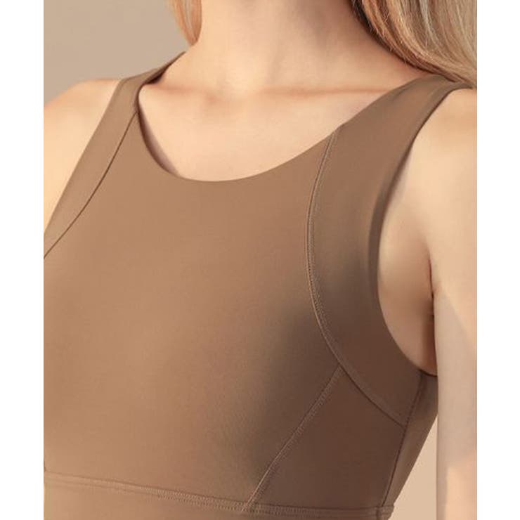 ソリッドカラー ラウンドネック カップ付き | レースレディース  | 詳細画像19 