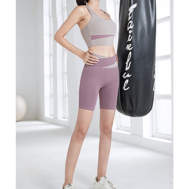 バイカラー Uネック カップ付き | レースレディース  | 詳細画像14 