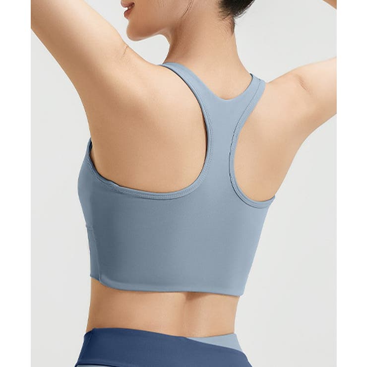 バイカラー Uネック カップ付き | レースレディース  | 詳細画像8 